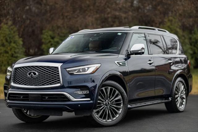 used 2021 INFINITI QX80 car, priced at $39,980