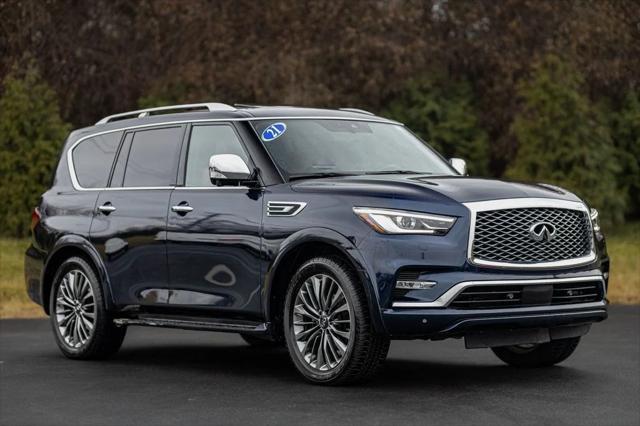 used 2021 INFINITI QX80 car, priced at $39,980