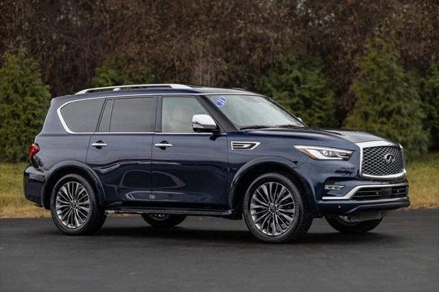 used 2021 INFINITI QX80 car, priced at $39,980