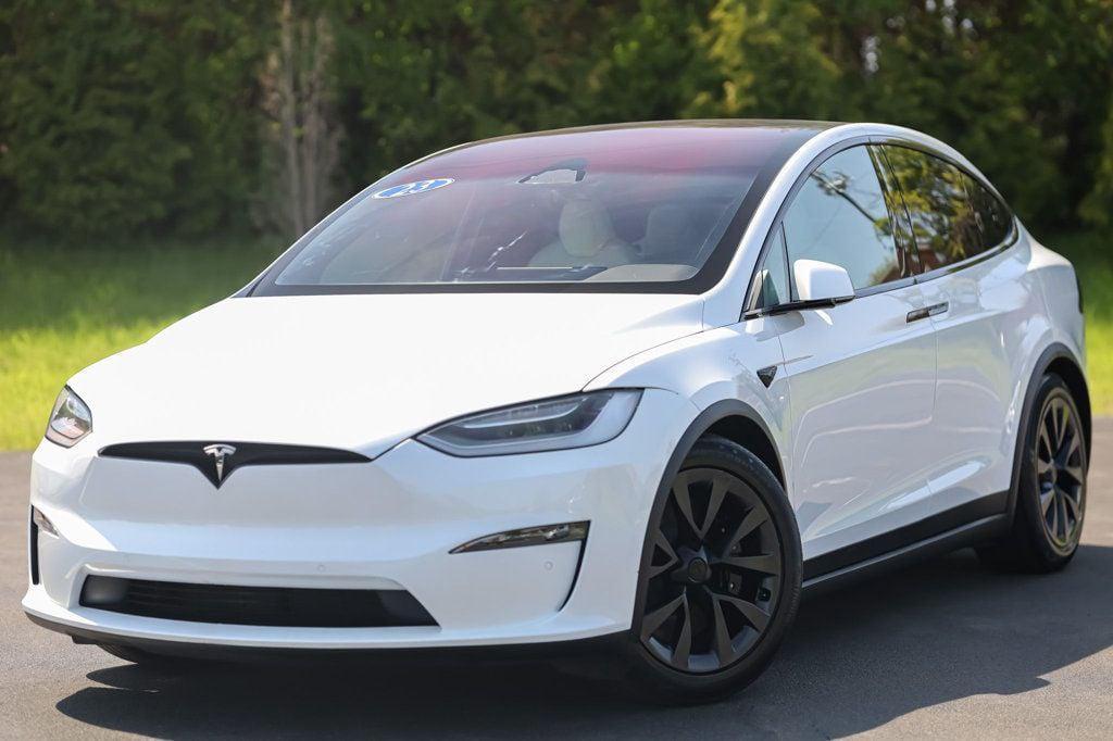 used 2023 Tesla Model X car, priced at $48,980