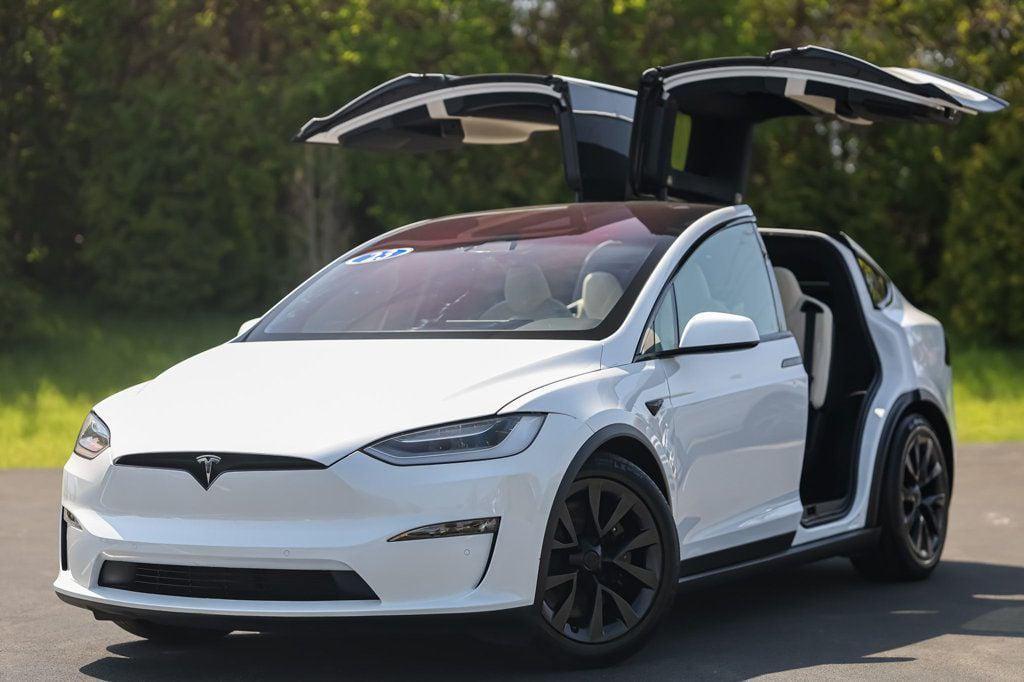 used 2023 Tesla Model X car, priced at $48,980