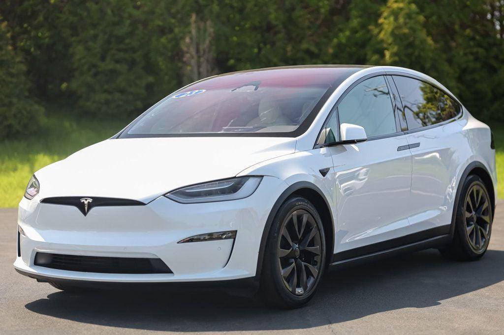 used 2023 Tesla Model X car, priced at $48,980