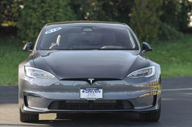 used 2021 Tesla Model S car, priced at $54,980