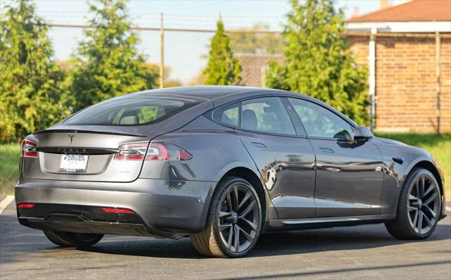 used 2021 Tesla Model S car, priced at $54,980