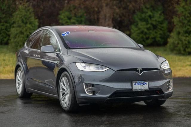 used 2017 Tesla Model X car, priced at $20,980