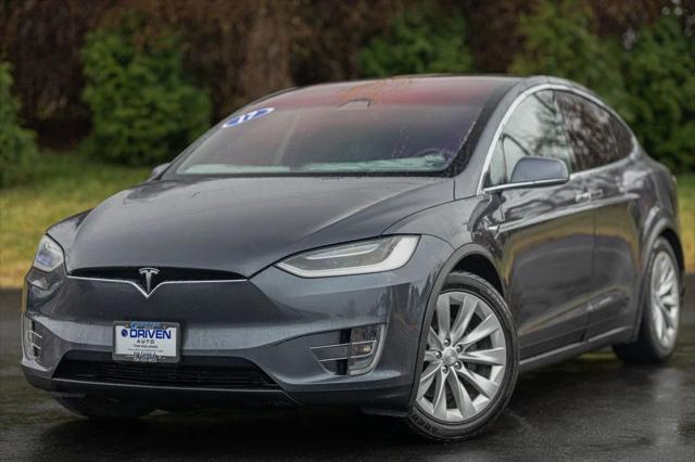 used 2017 Tesla Model X car, priced at $20,980