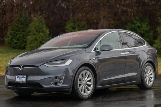 used 2017 Tesla Model X car, priced at $20,980