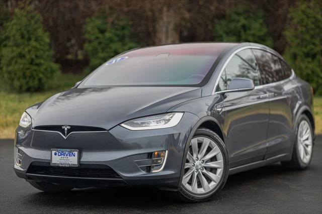 used 2017 Tesla Model X car, priced at $20,980