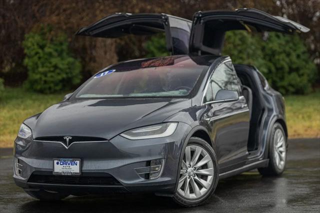 used 2017 Tesla Model X car, priced at $20,980