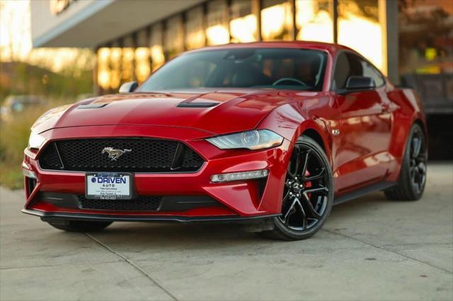 used 2021 Ford Mustang car, priced at $33,980