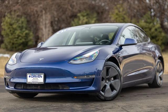 used 2021 Tesla Model 3 car, priced at $20,980