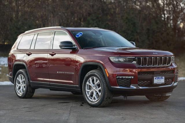 used 2021 Jeep Grand Cherokee L car, priced at $28,980