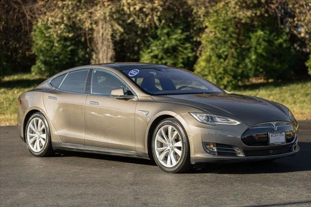 used 2015 Tesla Model S car, priced at $15,980