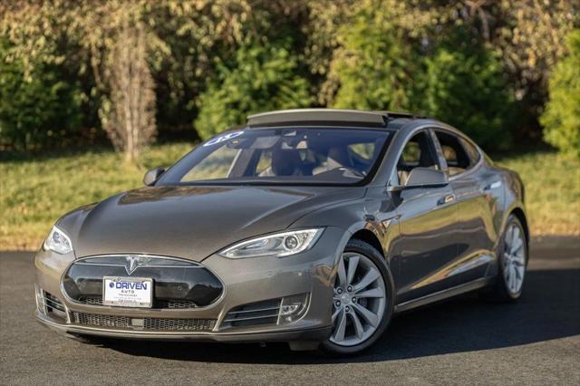 used 2015 Tesla Model S car, priced at $15,980