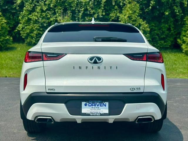 used 2025 INFINITI QX55 car, priced at $36,980