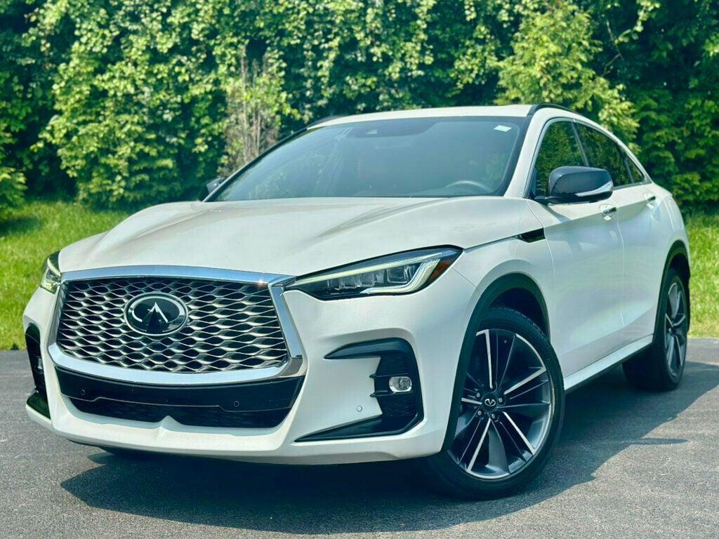 used 2025 INFINITI QX55 car, priced at $33,980