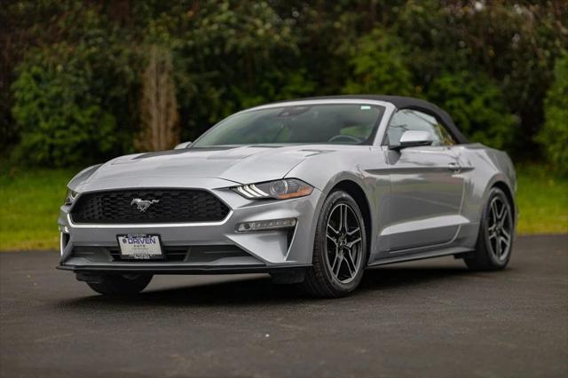 used 2021 Ford Mustang car, priced at $22,980