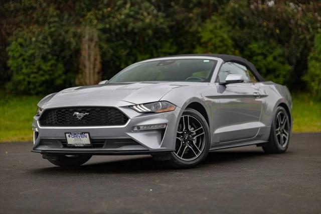 used 2021 Ford Mustang car, priced at $22,980