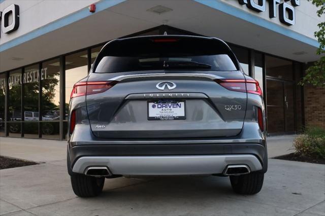 used 2022 INFINITI QX50 car, priced at $39,980