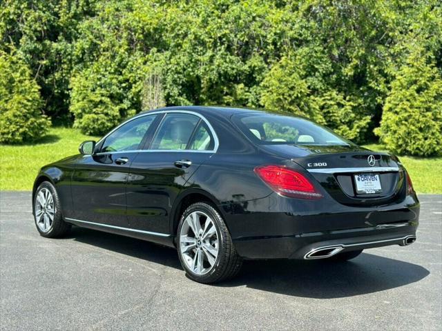 used 2021 Mercedes-Benz C-Class car, priced at $23,980