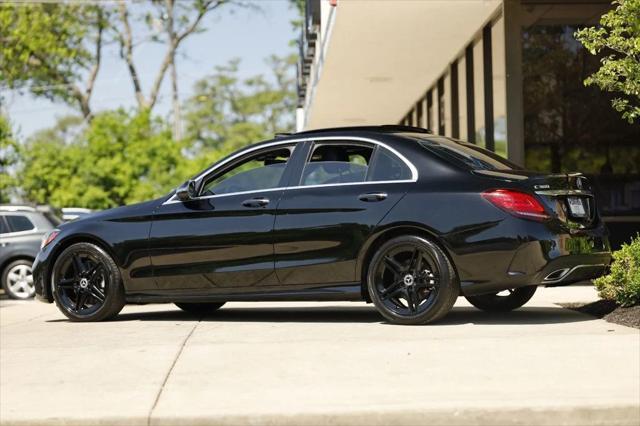 used 2021 Mercedes-Benz C-Class car, priced at $19,980