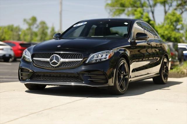 used 2021 Mercedes-Benz C-Class car, priced at $19,980