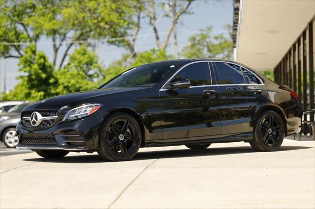 used 2021 Mercedes-Benz C-Class car, priced at $19,980