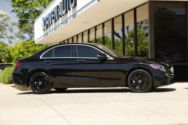 used 2021 Mercedes-Benz C-Class car, priced at $19,980