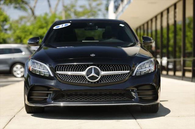 used 2021 Mercedes-Benz C-Class car, priced at $19,980