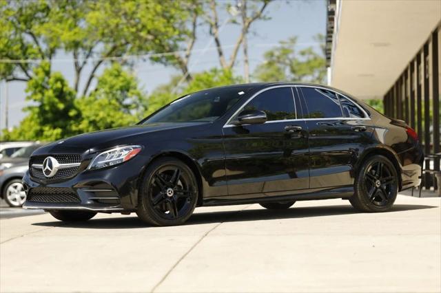 used 2021 Mercedes-Benz C-Class car, priced at $19,980