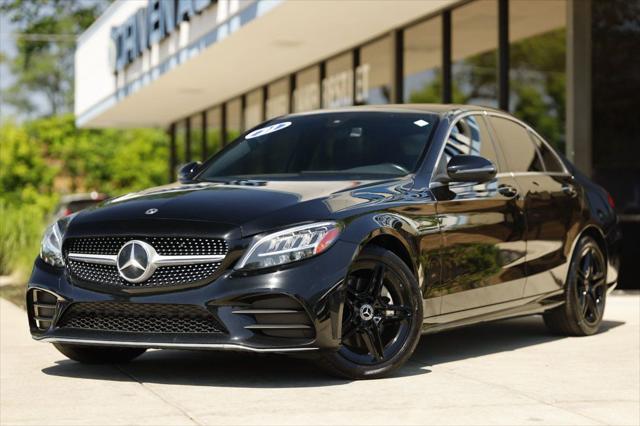 used 2021 Mercedes-Benz C-Class car, priced at $23,980