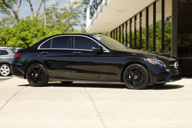 used 2021 Mercedes-Benz C-Class car, priced at $19,980