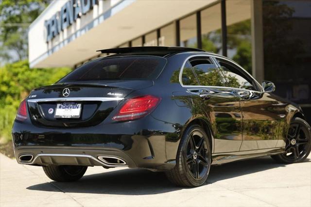 used 2021 Mercedes-Benz C-Class car, priced at $19,980