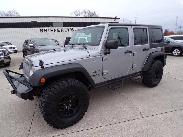 used 2016 Jeep Wrangler Unlimited car, priced at $21,995