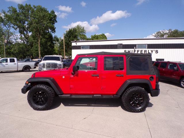 used 2016 Jeep Wrangler Unlimited car, priced at $14,995