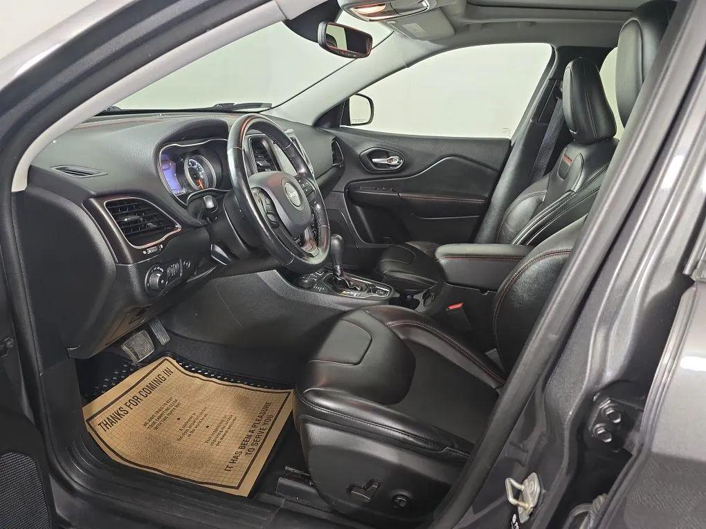 used 2021 Jeep Cherokee car, priced at $25,877