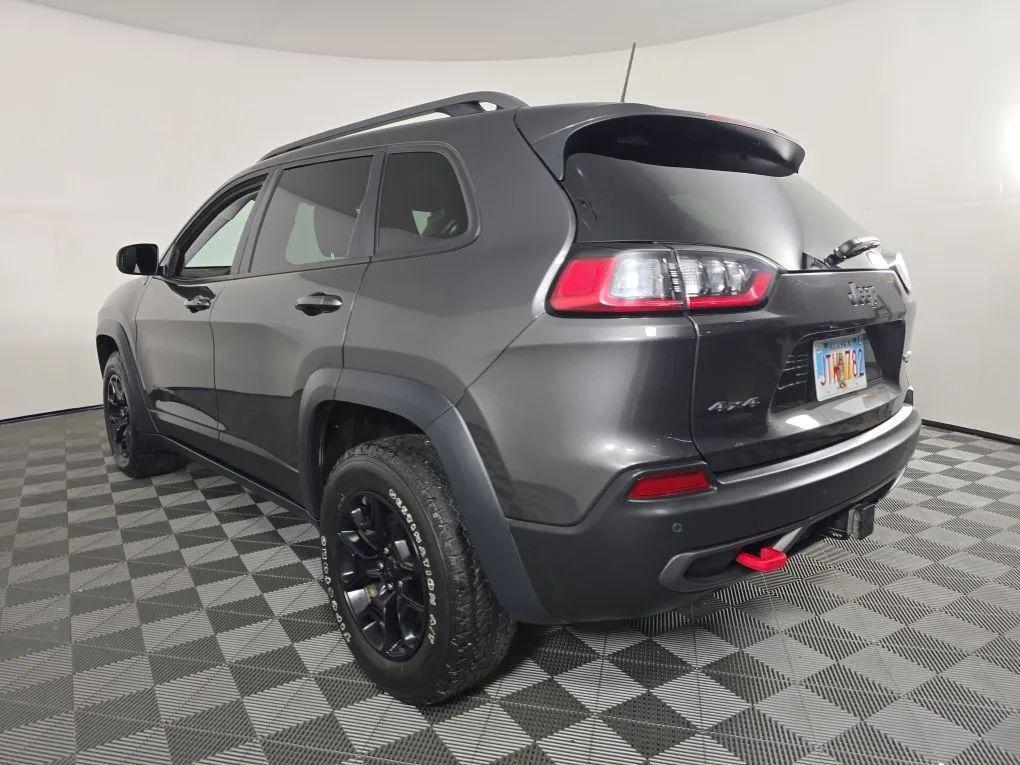 used 2021 Jeep Cherokee car, priced at $25,877