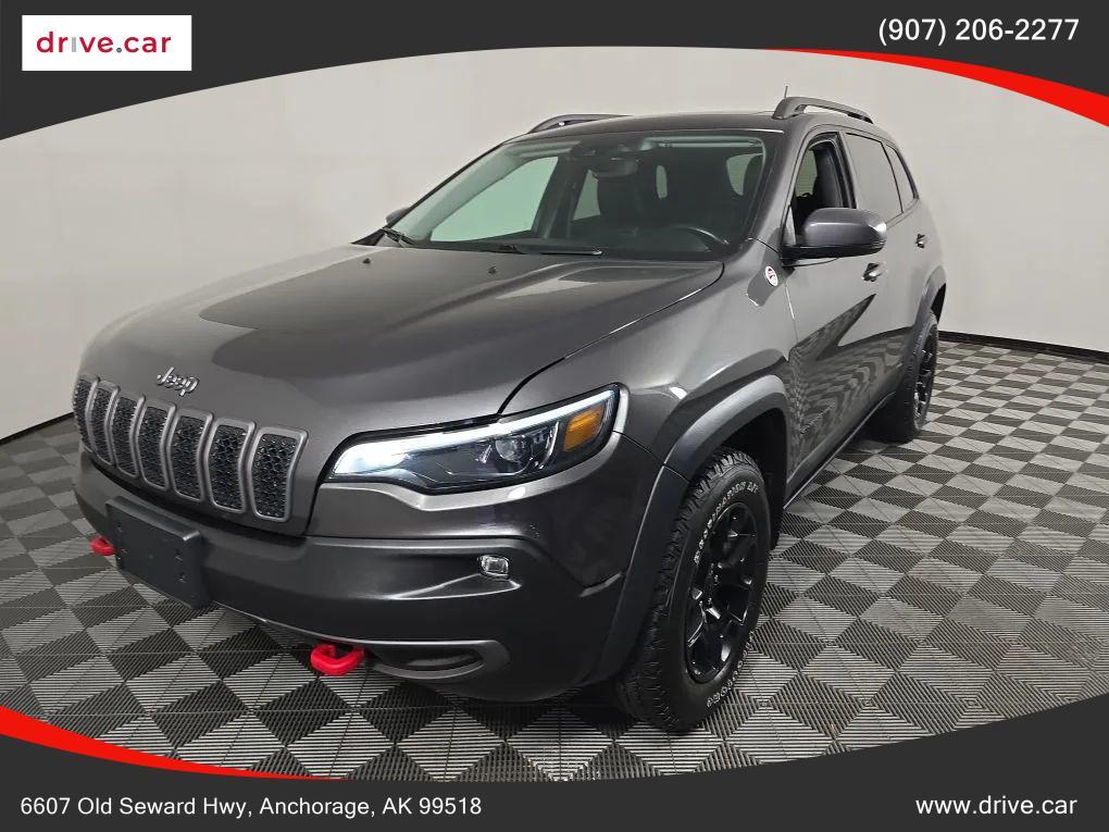 used 2021 Jeep Cherokee car, priced at $25,877