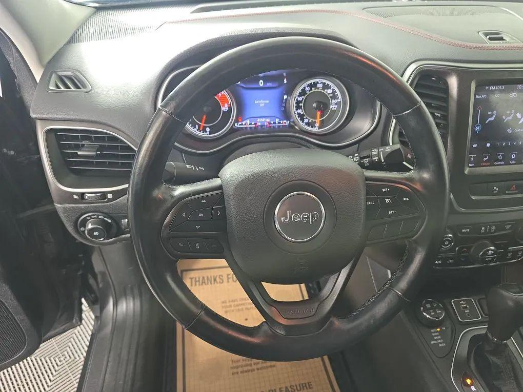 used 2021 Jeep Cherokee car, priced at $25,877