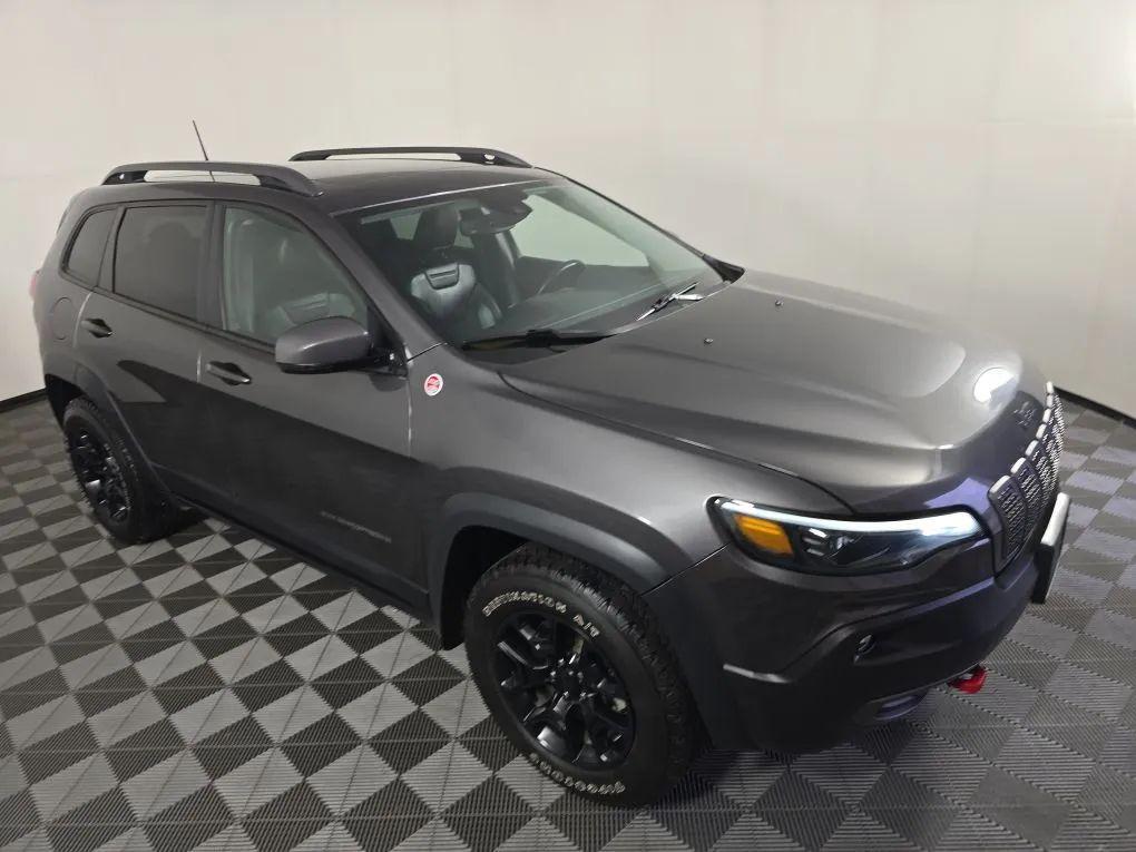 used 2021 Jeep Cherokee car, priced at $25,877