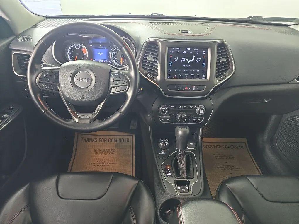 used 2021 Jeep Cherokee car, priced at $25,877