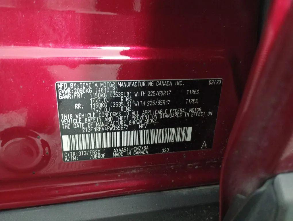 used 2023 Toyota RAV4 car, priced at $28,977
