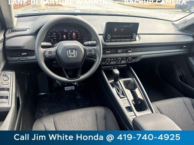 new 2025 Honda Accord car, priced at $31,755