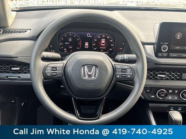 new 2025 Honda Accord car, priced at $31,755