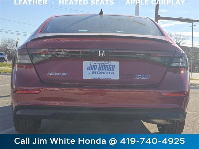 new 2025 Honda Accord Hybrid car, priced at $35,305