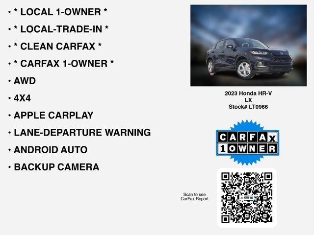 used 2023 Honda HR-V car, priced at $25,052