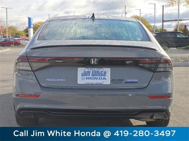 new 2025 Honda Accord Hybrid car, priced at $37,025