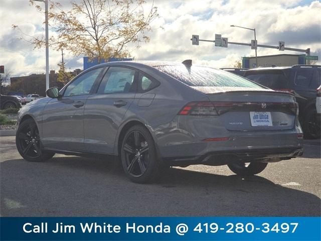 new 2025 Honda Accord Hybrid car, priced at $37,025