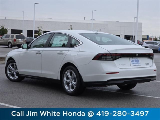 new 2025 Honda Accord car, priced at $29,900