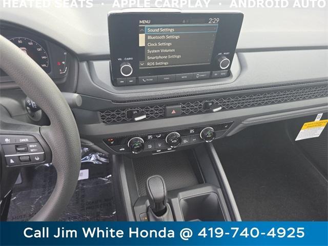 new 2025 Honda Accord car, priced at $31,755